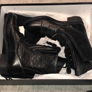 Authentic Chanel High Boots Sheep